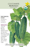 Cucumber - 'Marketmore' Seeds Organic