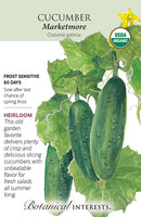 Cucumber - 'Marketmore' Seeds Organic