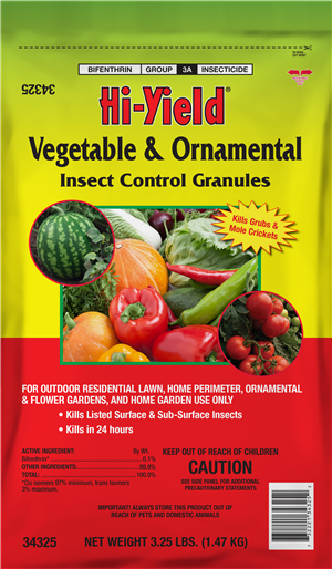 HI-YIELD Vegetable & Ornamental Insect Control Granules