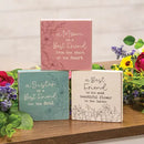 Wildflower Friend, Mom, Sister 4" Square Block