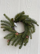 3" Angel Pine with Cones Candle Ring