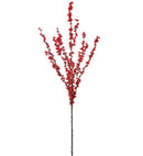 40" Red Spike Berry Spray