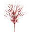 18" Red Glitter Spray