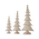 12-20" Whitewash Antique Gold Christmas Tree