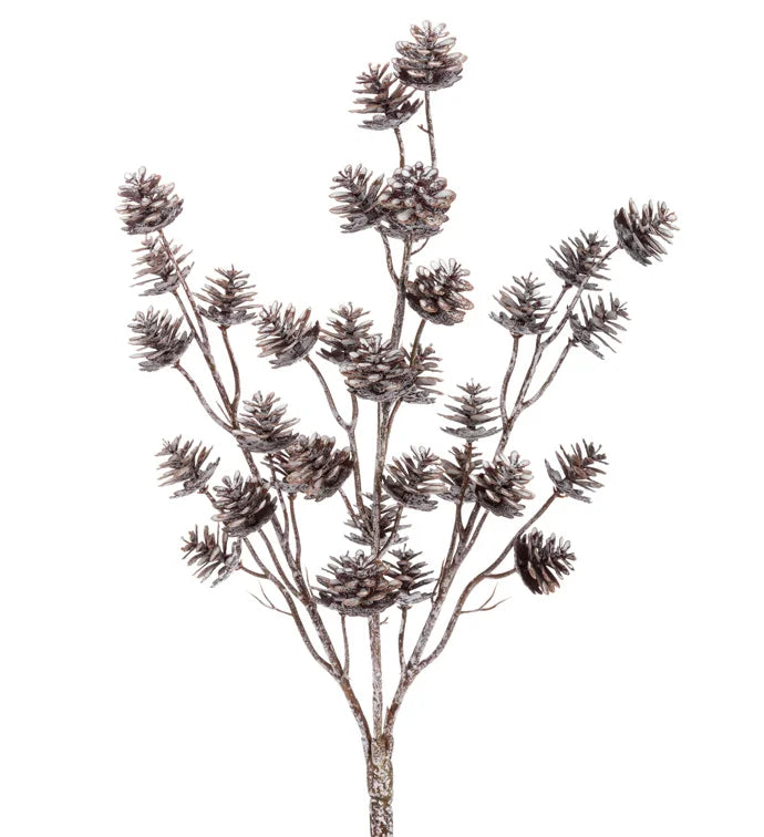 14" Pine Cone Bush