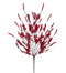 27" Red Berry Cluster Bush