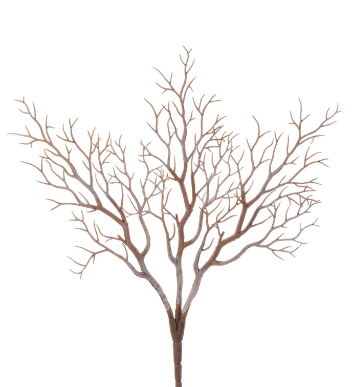 15" Coral Branch Bush