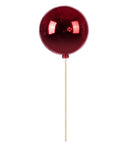 15cm Glossy Red Ball on Stick