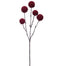 24" Burgundy Berry Ball Spray