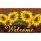 "September Sunflower" Floor Mat