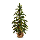 28" Lighted Pine Tree in Bag
