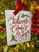 Christmas Wishes Iron Ornament