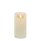 3" x 6"H Aurora Flame LED Pillar Candle