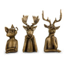 9.25" Woodland Chic Animal Figurines