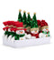 Holiday Red/Green Snowman Ornament
