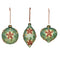 Vintage Poinsettia/Holly Ornament