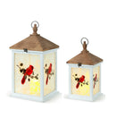 Cardinal LED Candle Decorative Lantern