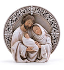 10.25" Elegant Circle Nativity Table Top Figurine