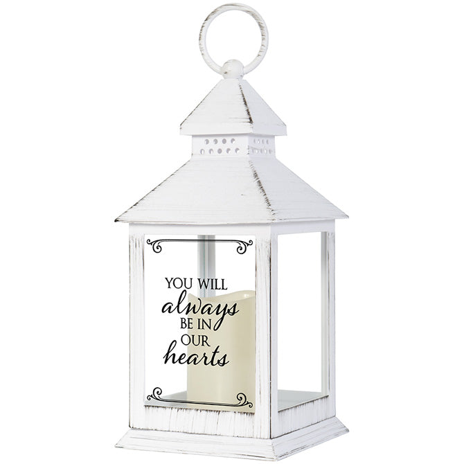 11" 'Our Hearts' Comfort Lantern