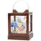 "Heart Has Wings" Small Wood Lantern