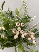 19.5" Cream Berry Mix Bush