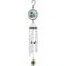 35" 'In Our Hearts' Stained Glass Wind Chime