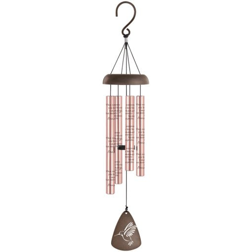 21" "Memory Treasure" Rose Gold Sonnet Chime