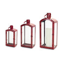 Curved Top Red Lantern