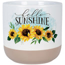 "Hello Sunshine" Ceramic Planter