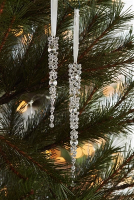 Jewel Icicle Ornaments