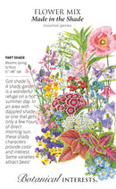 Flower Mix - 'Made in the Shade' Seeds