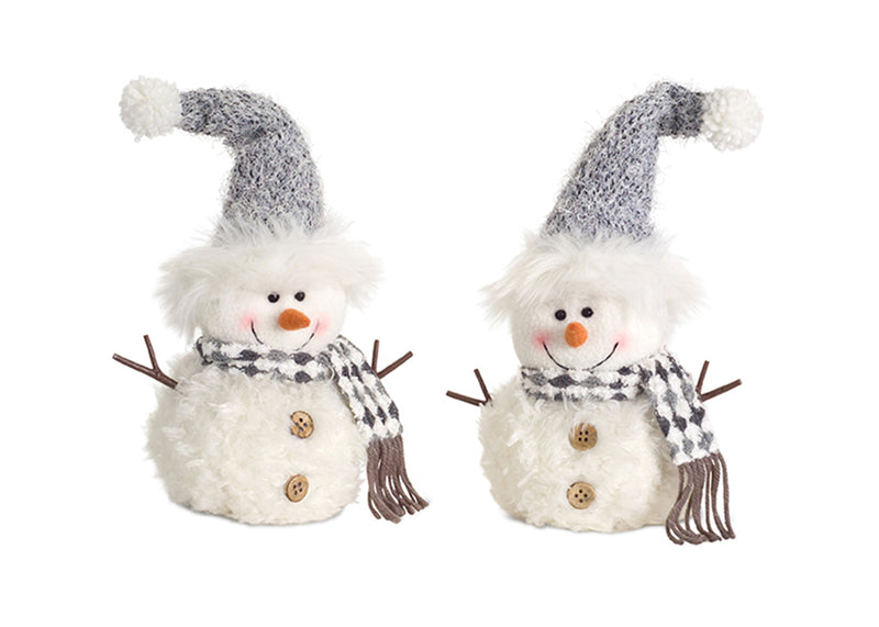 Snow-Cozy Snowman Figurine