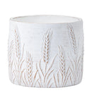 Large Embossed Wheat Planter