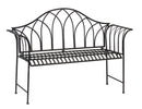 51.5"L Metal Garden Bench