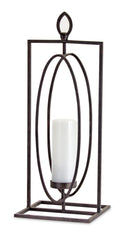 24" Modern Iron Candle Holder