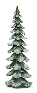 26" Snow Tint Glitter Resin Tree