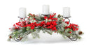 31" Pine and Red Berry Centerpiece