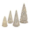6.5-12" Assorted Warm LED Glass Tree