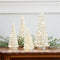 6.5-12" Assorted Warm LED Glass Tree