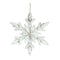 Nordic Wood Snowflake Ornament