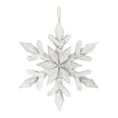 Nordic Wood Snowflake Ornament