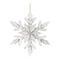 Nordic Wood Snowflake Ornament