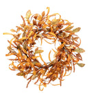 26" Orange Autumn Wreath