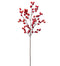 31" Orange/Red Berry Spray