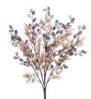 30" White Wash Blue Berry Leaves Bush