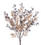 30" White Wash Blue Berry Leaves Bush