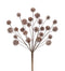 17" Brown Thistle Spray