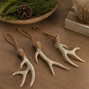 5" Antler Ornament