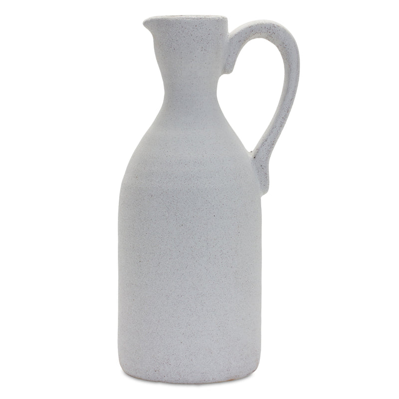 13.5" Designer Terra Cotta Pitcher