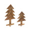 Rustic Slat Wood Trees
